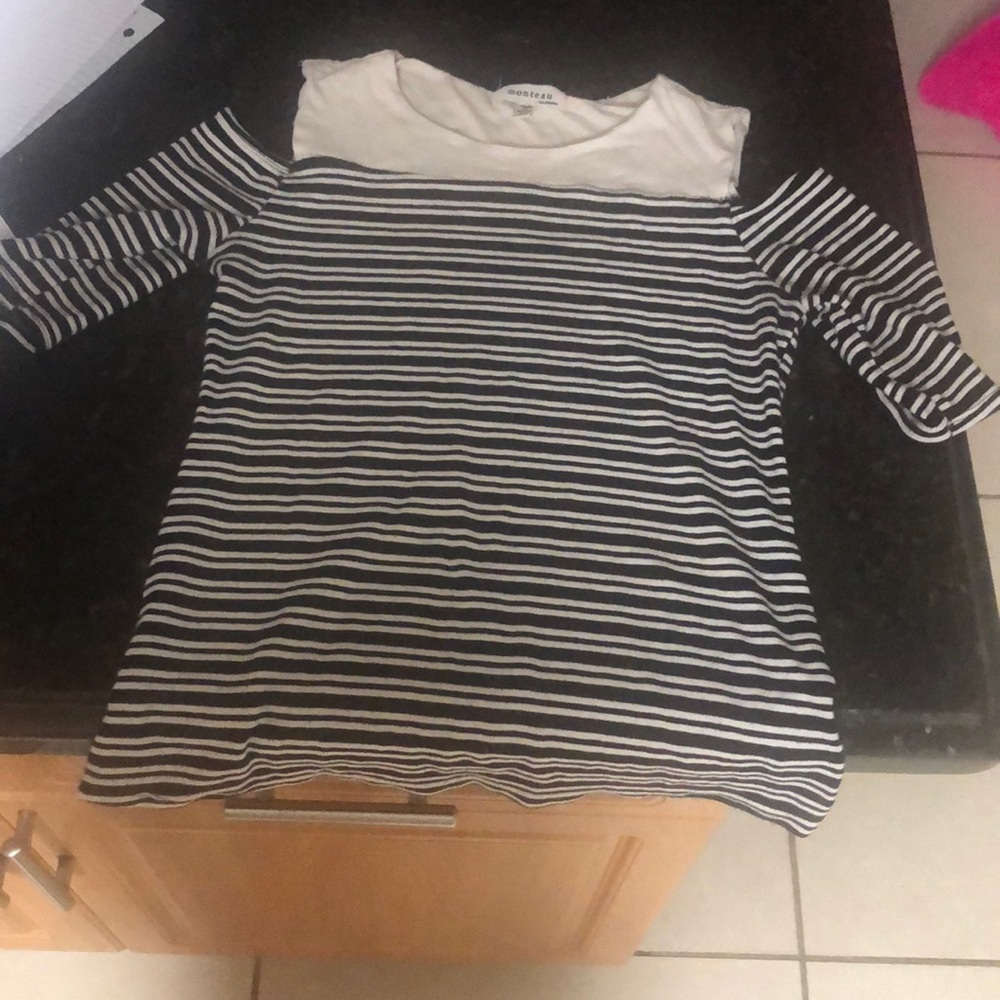 Monteau cut sleeve shirt